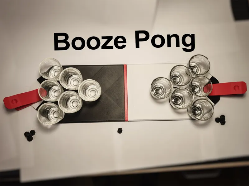 Booze Pong | Partygame | miniature Beerpong