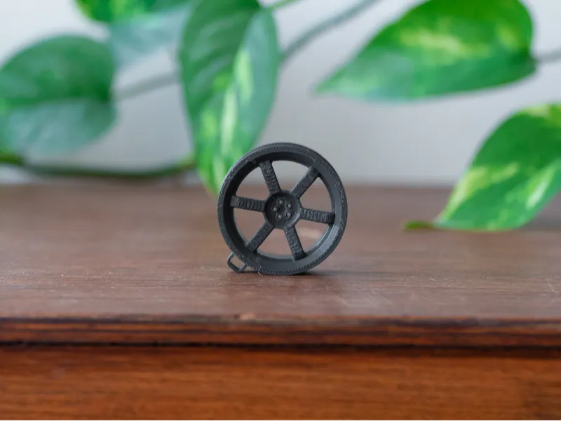 Car Rim Keychain