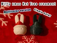 Décoration de sapin Miffy bonnet de Noël — photo 2