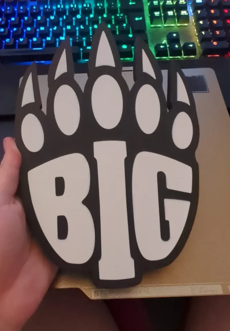 BIG Logo with the option of hanging it on the wall
