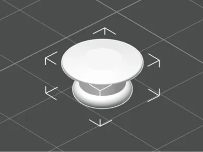 Excavator Button x 4 