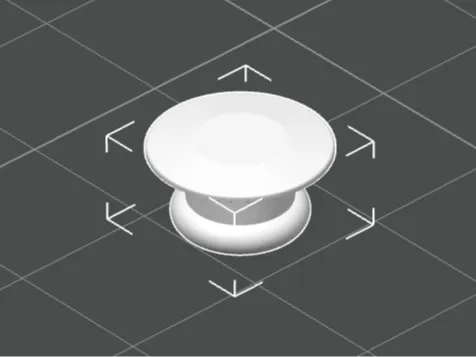 Excavator Button x 4 