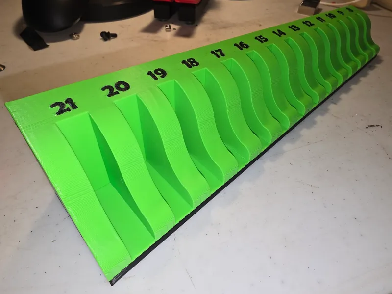Magnetic Wrench Organizer