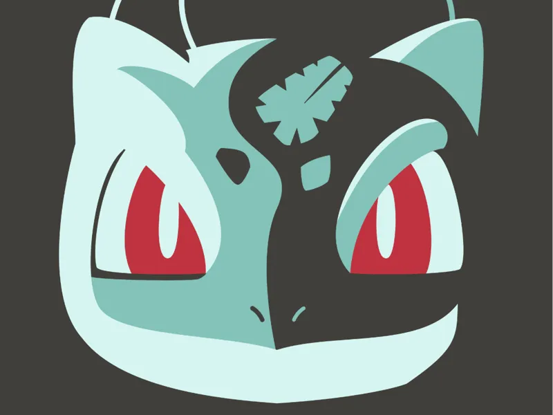 Bulbasaur Poke Portrait