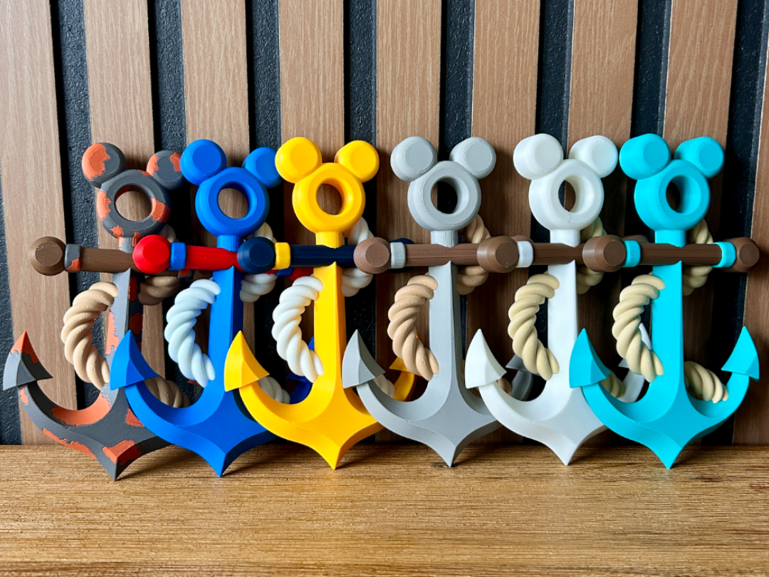 Mickey Ship Anchor Magnet - 1