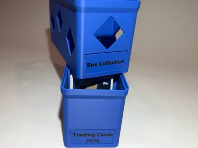 Trading Card Box / Trading Cards