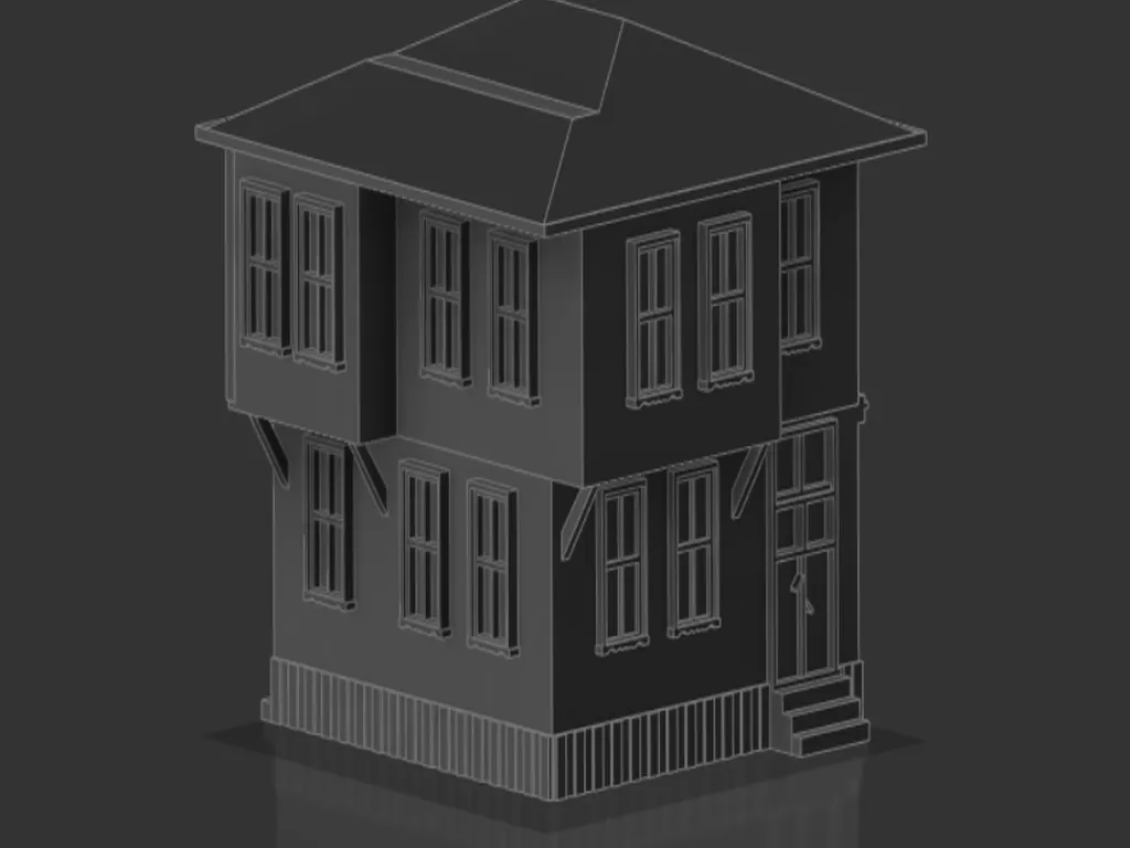 Maison ottomane miniature