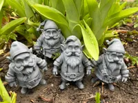 Hobbits et nains miniatures — photo 2