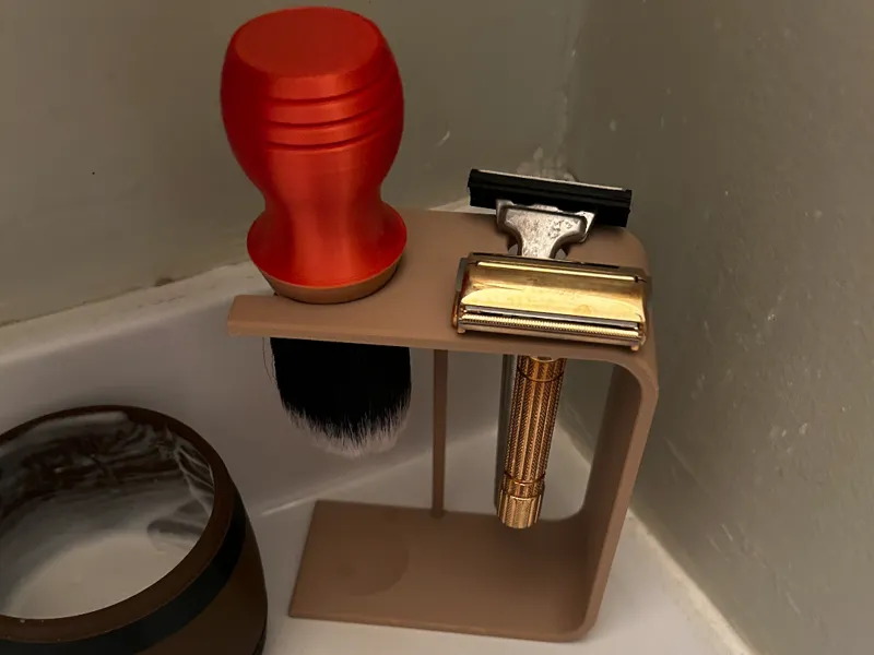 Razor and Brush stand
