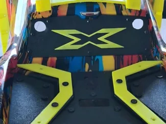 X-Maxx Heckscheibencover für original Karosserie