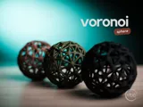Декоративна сфера voronoi