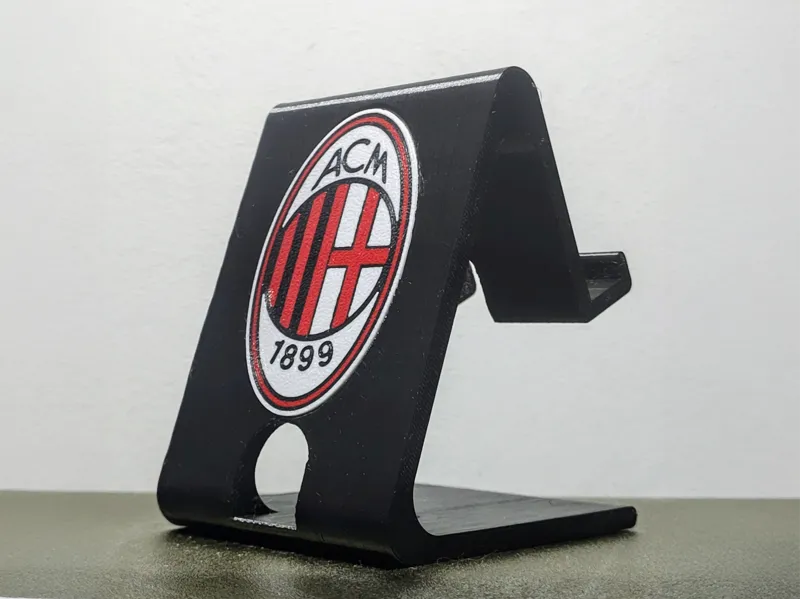 Soporte de telefono del AC Milan