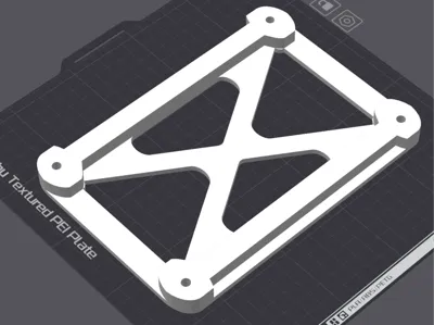 Front License Plate Holder for Flat Bumpers for US