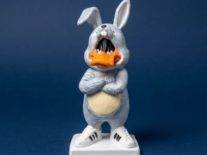 Daffy Duck in Bunny Suit 