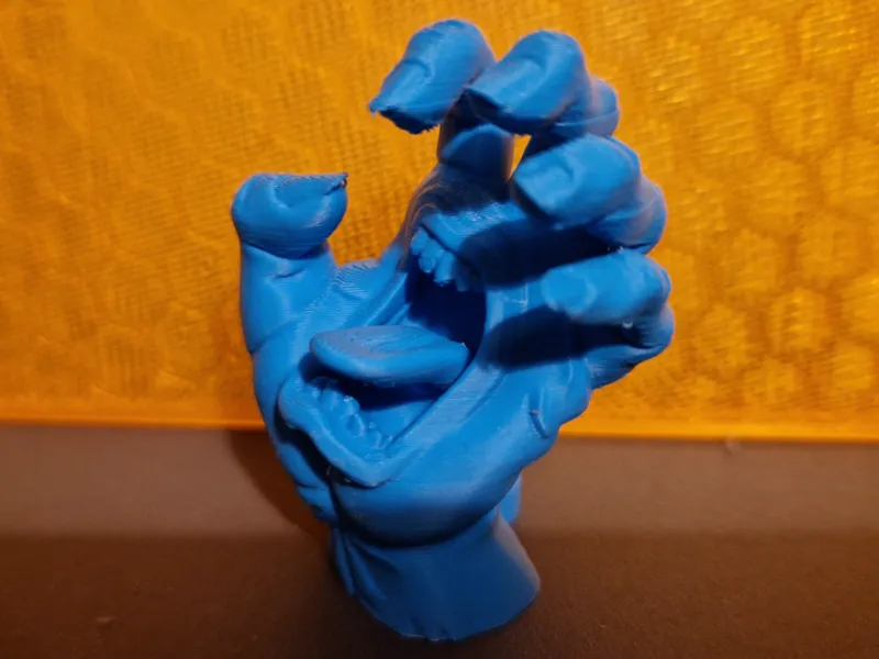 Santa Cruz Screaming Hand Keyring