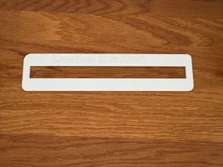 German Post (DPAG) Large Envelope Tester 250x20mm