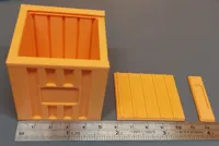 50mm h1_L1_W1 Container with lid