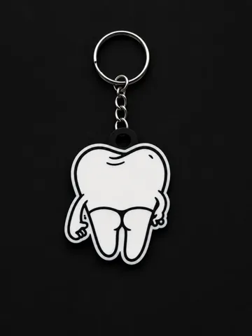 Llavero: A fun little keychain for dental lovers — vista de referencia 2