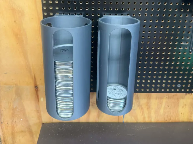 Wide Mouth lid storage