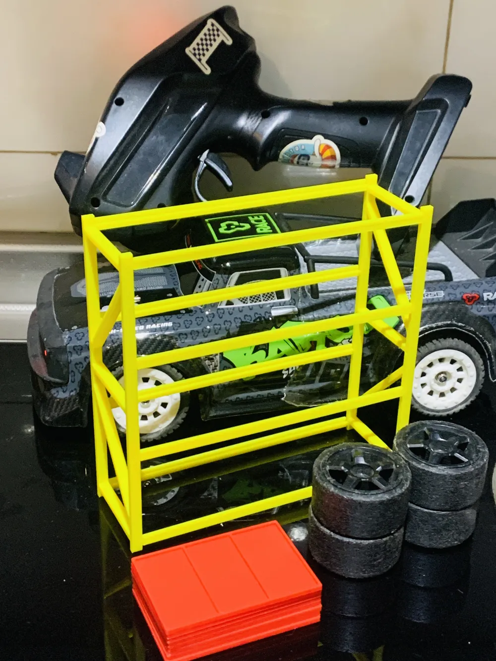 Detachable storage rack 1:10 miniature model - Free 3D Print Model ...
