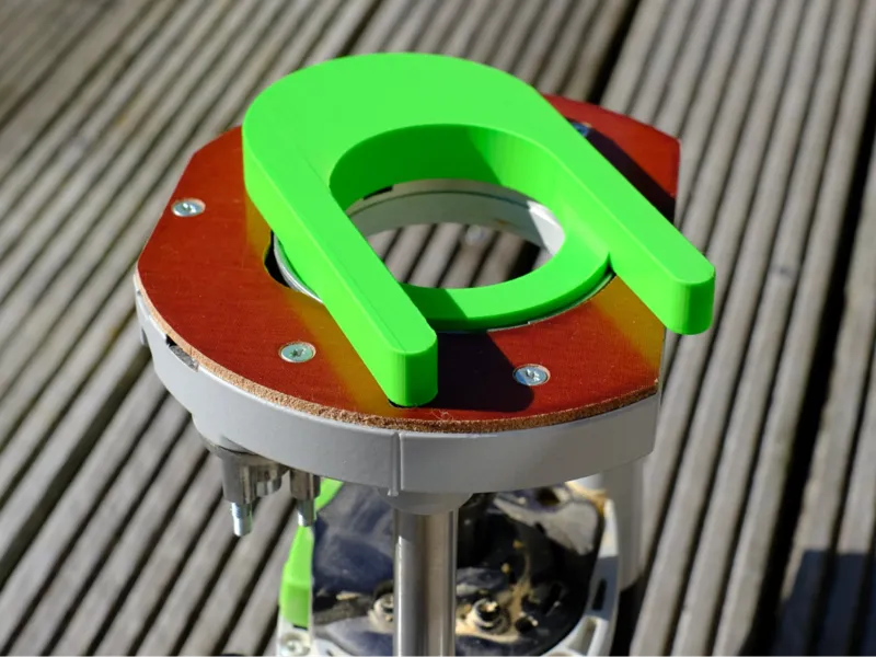 Deck plug horseshoe sole for Festool OF1400