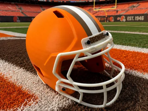 Accesorio de iluminación decorativa: Cleveland Browns Mini Football Helmet — referencia de MakerWorld
