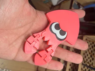 splatoon 喷射战士 磁吸可动冰箱贴 粘粘鱿鱼 