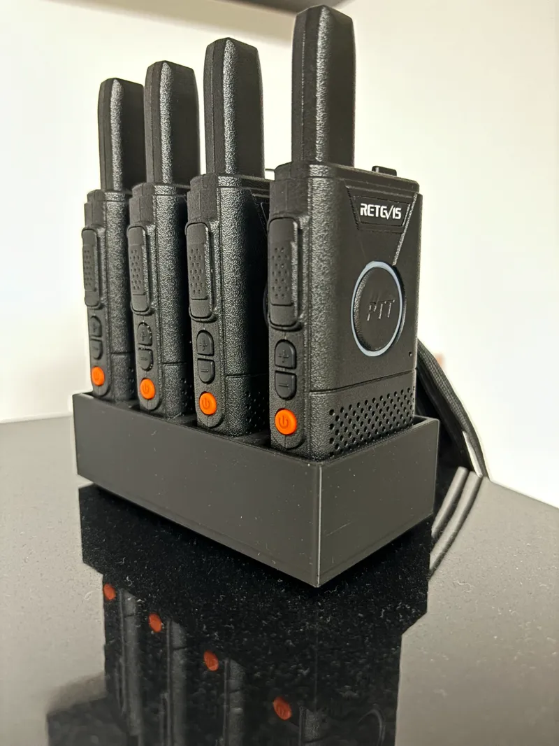 Retevis RT618 Funkgerät Mini Walkie Talkie Stand