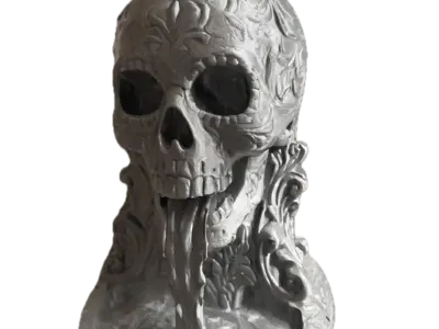 Skull Incense Burner