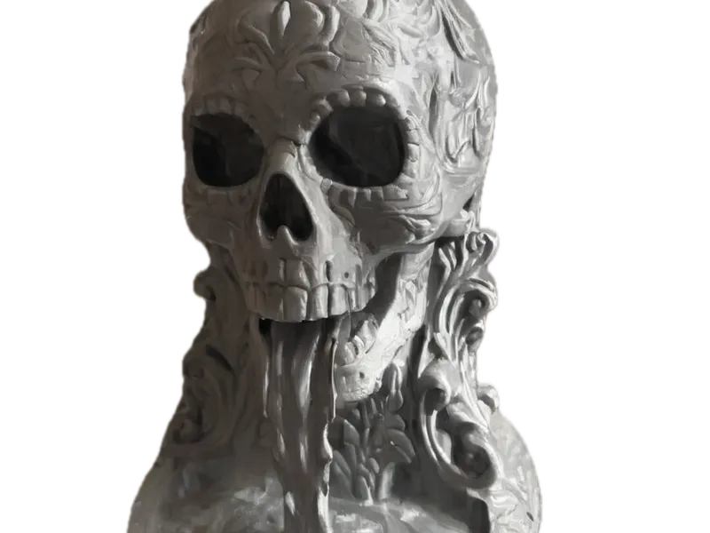 Skull Incense Burner