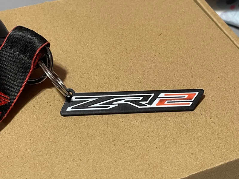 Chevrolet ZR2 Keychain