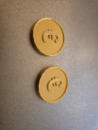 Pièce euro avec logement pour puce NFC — photo 5