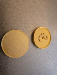 Pièce euro avec logement pour puce NFC — photo 4