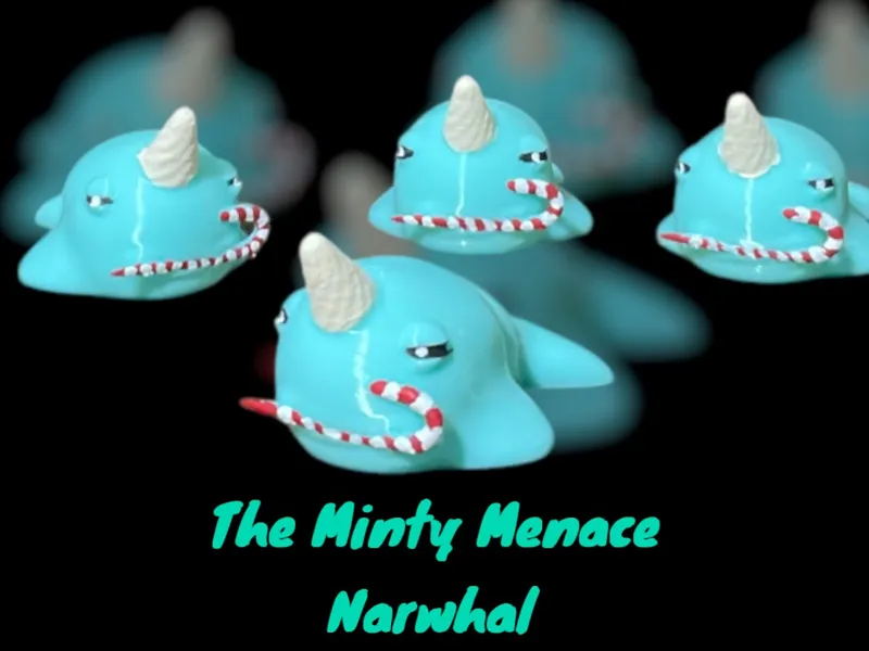The Minty Menace Narwhal