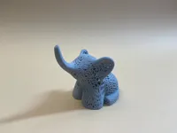 Éléphant photophore effet Voronoi — photo 2