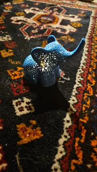 Éléphant photophore effet Voronoi — photo 4