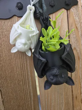 Maceta decorativa: Cute Hanging Bat Planter (Small version) — vista de referencia 4