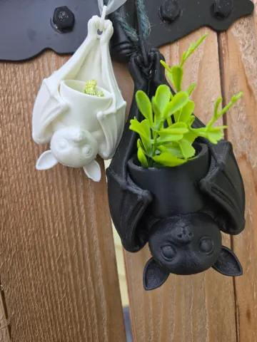 Maceta decorativa: Cute Hanging Bat Planter (Small version) — vista de referencia 2