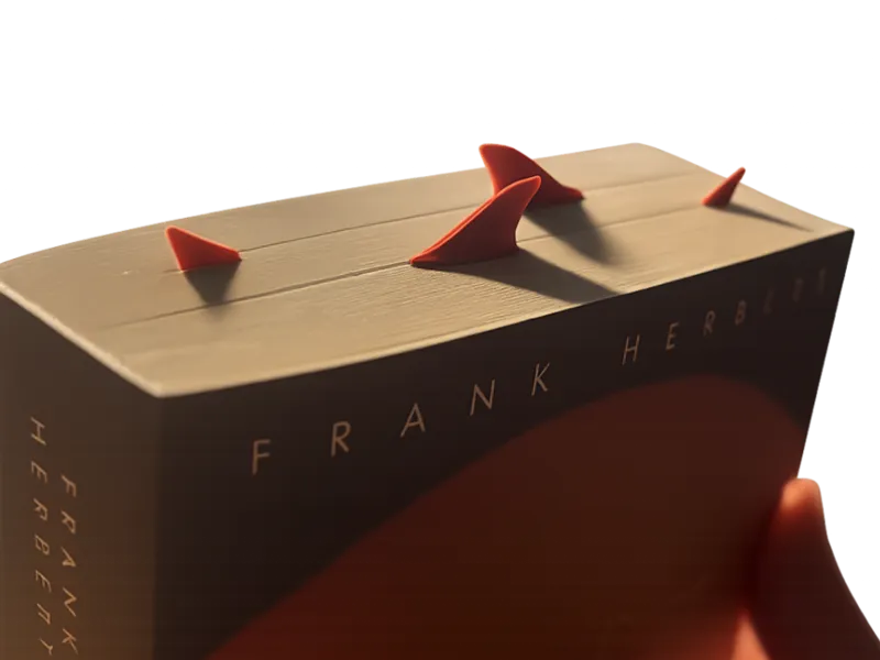 Shark Fin Book Mark