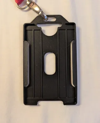 Slip-in Vertical Badge ID Card Holder