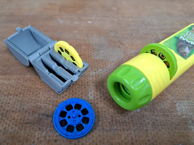 Scheibenbox für Projektor Taschenlampe