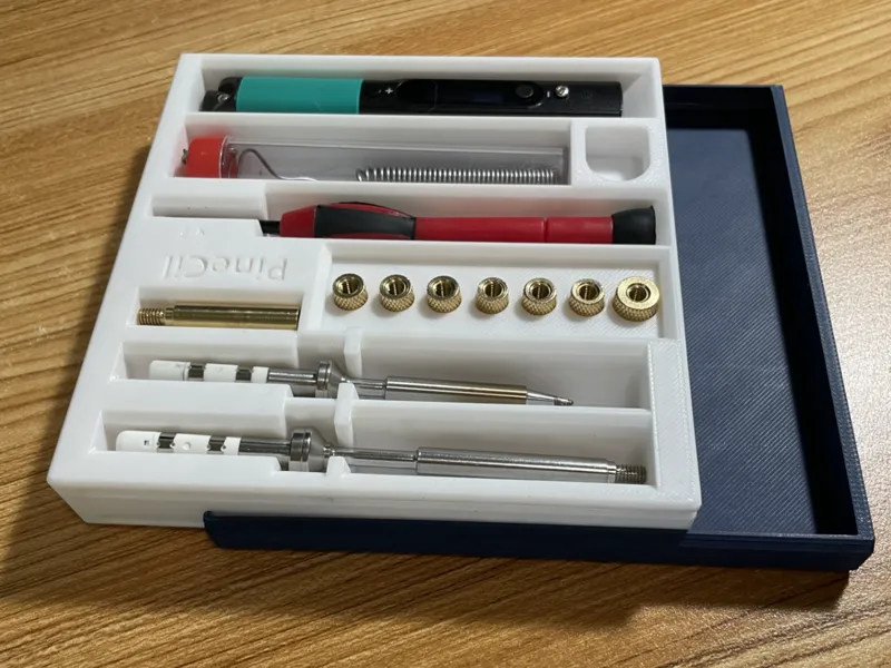 PINECIL Soldering Iron Case with Heat Set Inserts