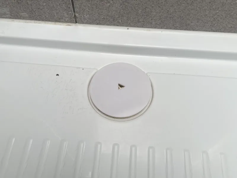 Shower drain filter cover
