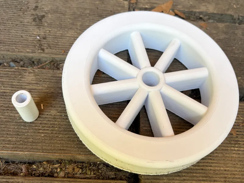 roue de remplacement pour Barbecue