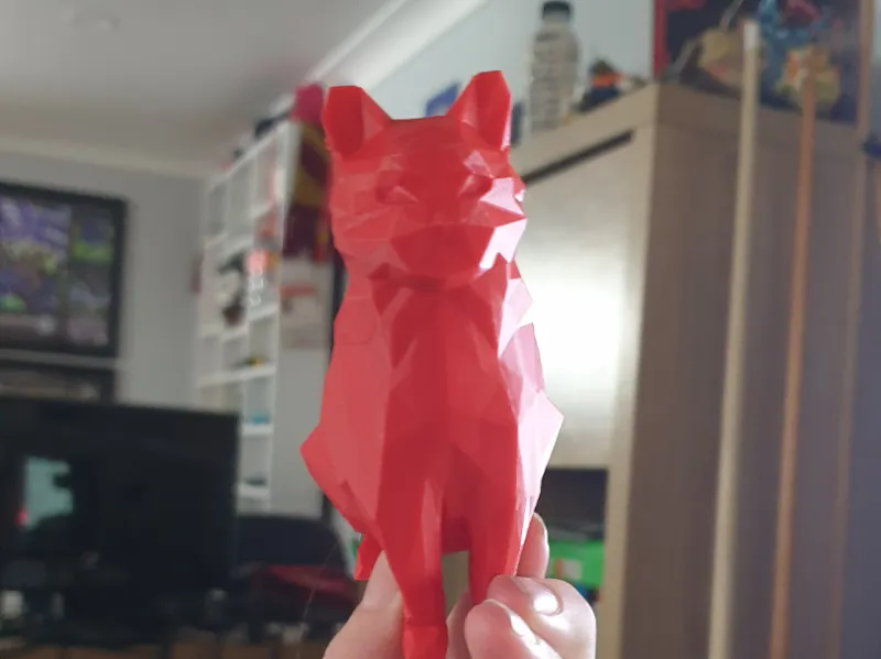Big low poly cat 