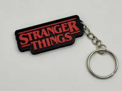 Stranger Things Keychain