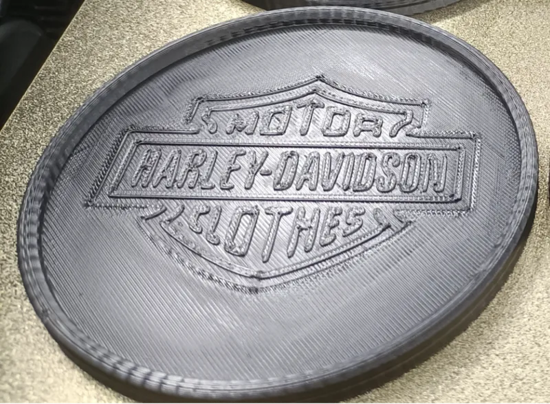 Kickstand puck clear/Harley Davidson