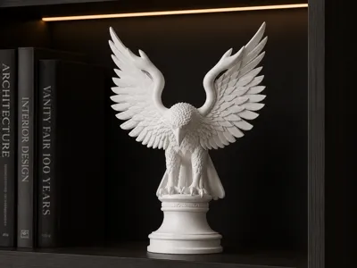 Golden Eagle Statuette