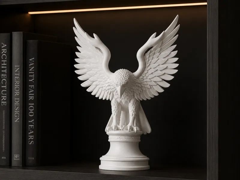 Statuette aigle royale