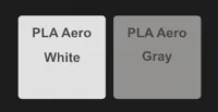 PLA AERO SWATCHES & INFILL